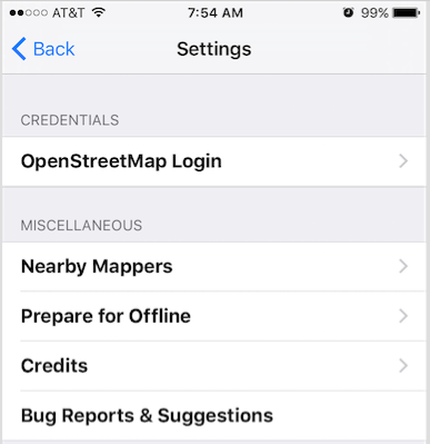 Go Map!! Settings