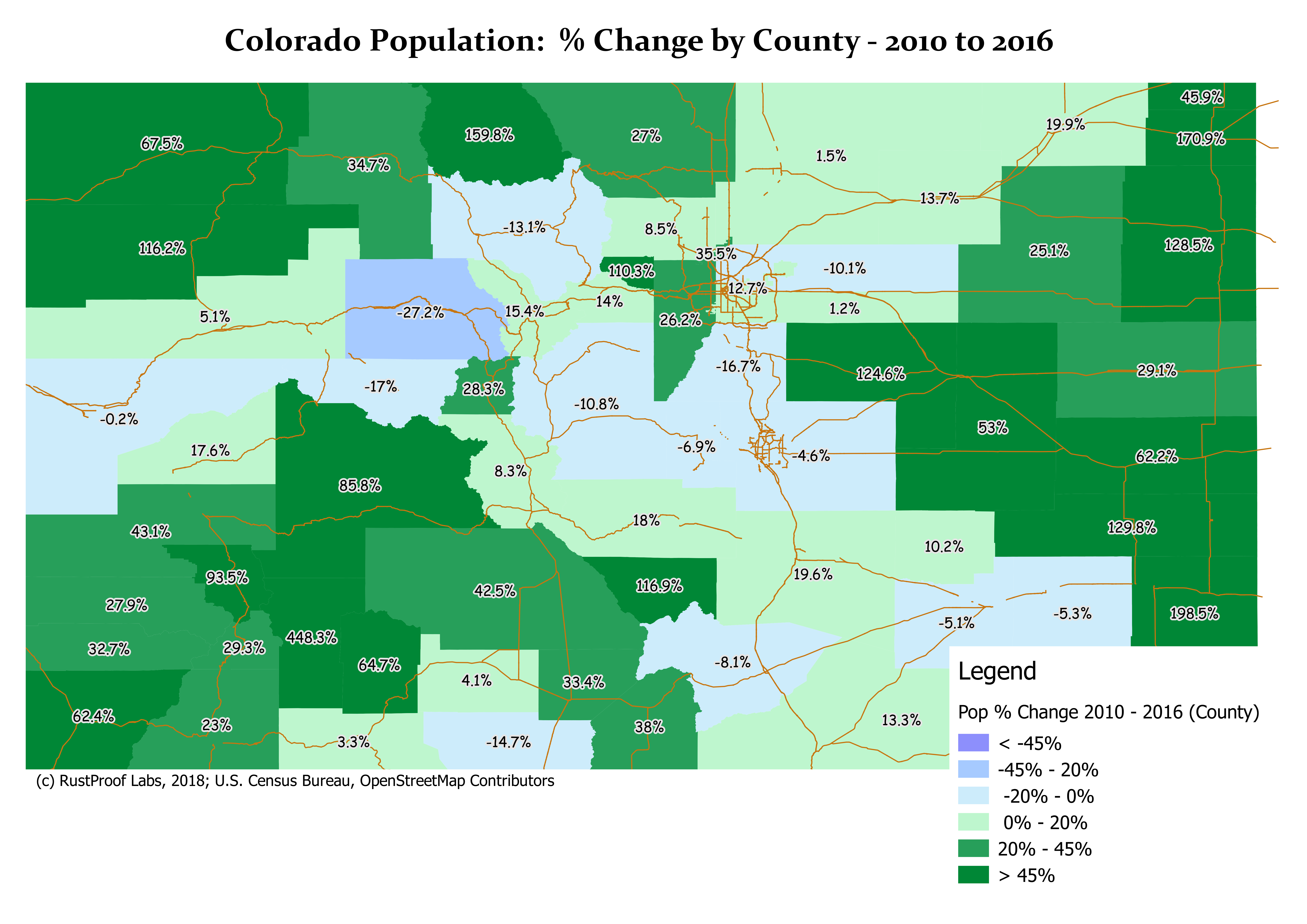 Population Map Of Colorado Blog @ RustProof Labs